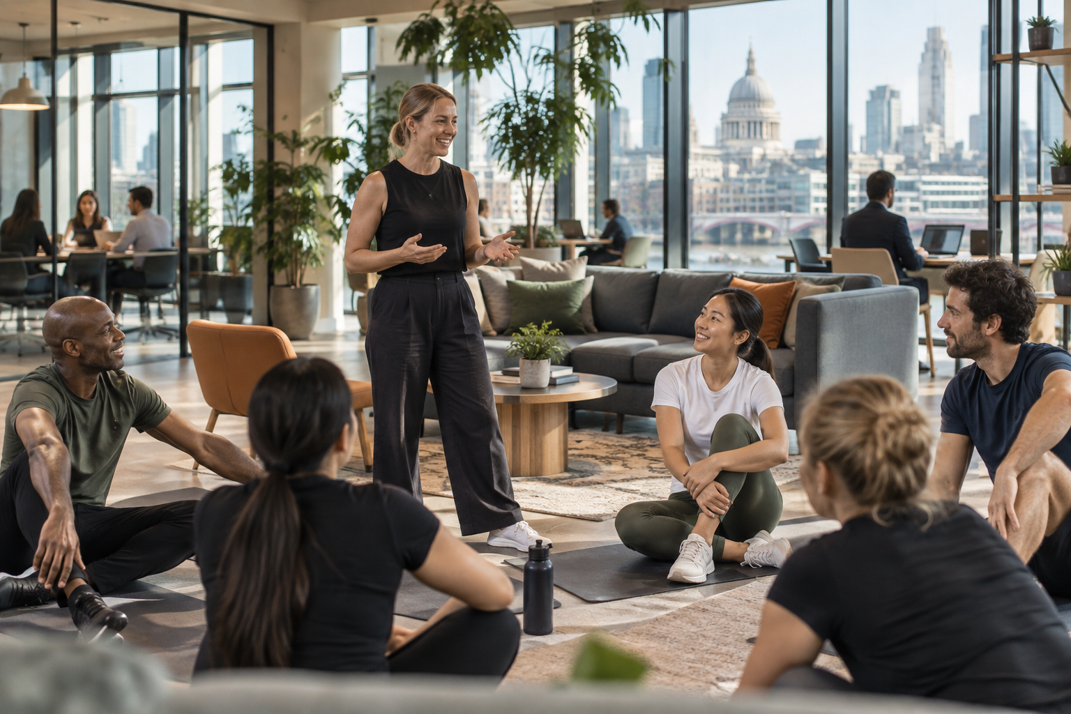 How Wellbeing Amenities Help Blackfriars Flexible Offices Retain High-Value Tenants