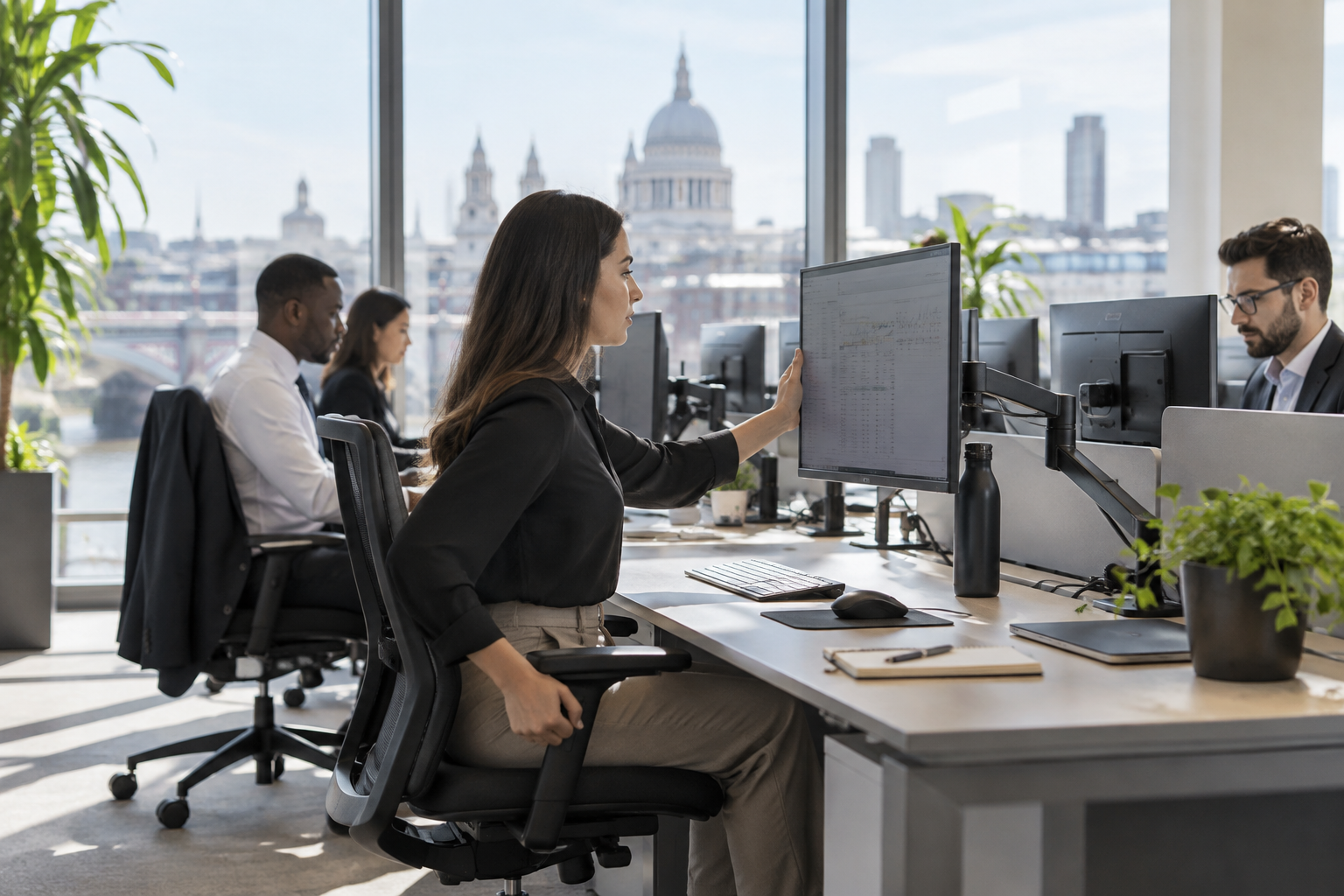 Why Desk-Bound Finance Teams in Blackfriars Need Better Posture and Ergonomic Support
